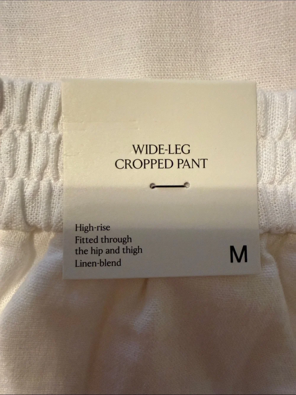 Banana Republic Wide-Leg Linen-Blend Pants